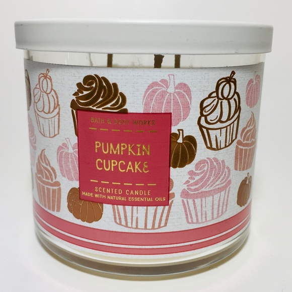 PUMPKIN CUPCAKE 3 Wick Candle